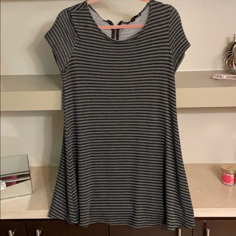 Striped T-shirt dress